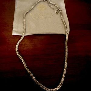 Kendra Scott silver necklace